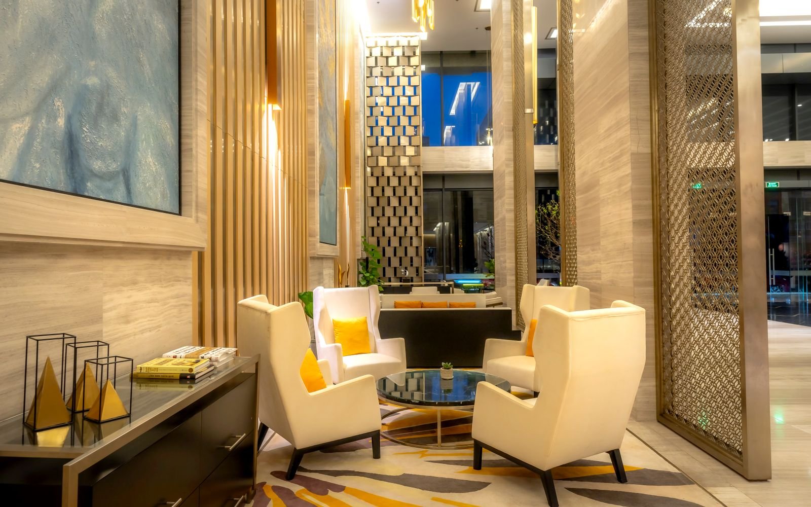 Recepción de hotel